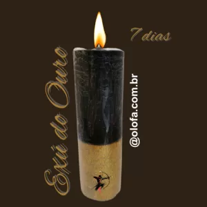 Vela de 7 Dias Exú do Ouro: Atraia Prosperidade e Riqueza