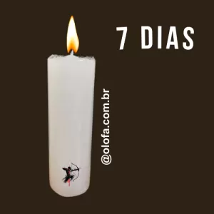 Vela de 7 Dias: Cores Vibrantes para Iluminar Seu Caminho