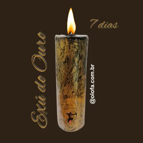 Vela de 7 Dias Exú do Ouro: Atraia Prosperidade e Riqueza