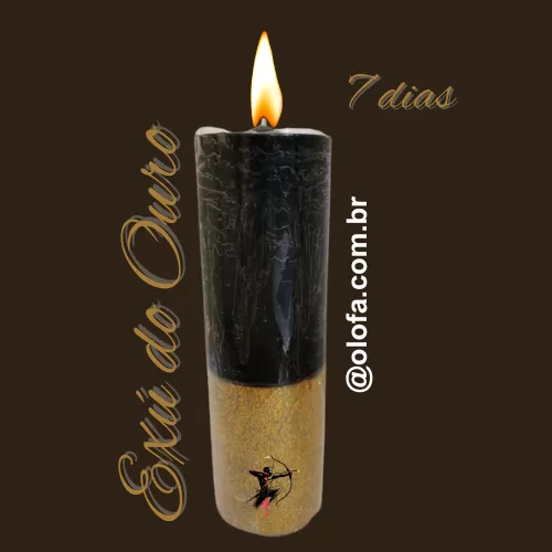 Vela de 7 Dias Exú do Ouro: Atraia Prosperidade e Riqueza