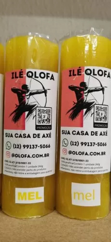 Velas de 7 Dias com Essência de Mel: Ilumine Seu Caminho com Doçura e Prosperidade