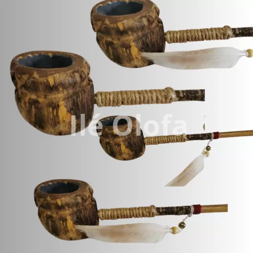 Cachimbo Jurema com Pena Mágica: Portal Ancestral entre Mundos