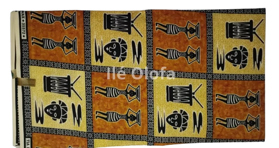 Tecidos Angolanos para Conexão Ancestral e Espiritual: Preço por metro