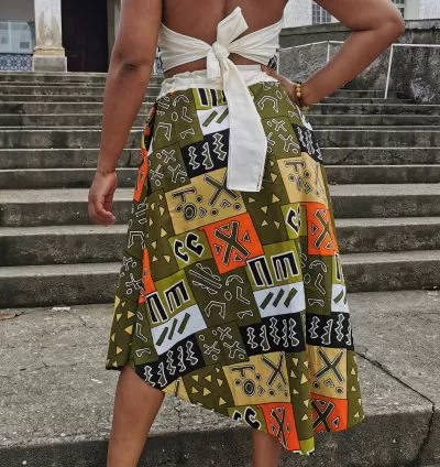 Saia e top afro 3