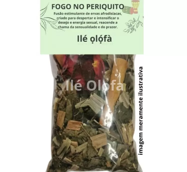 Banho de Ervas para Fogo no Periquito
