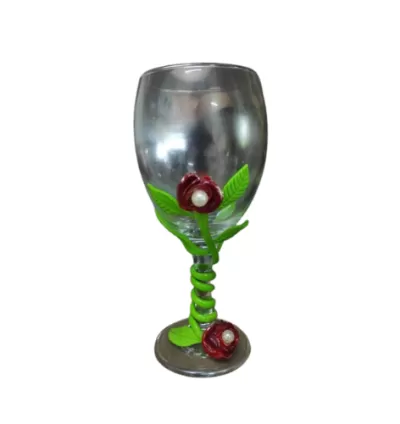 Taça de Pombogira: Rosa e Tridentes, Elegância Encantadora 4