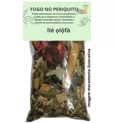 Banho de Ervas para Fogo no Periquito