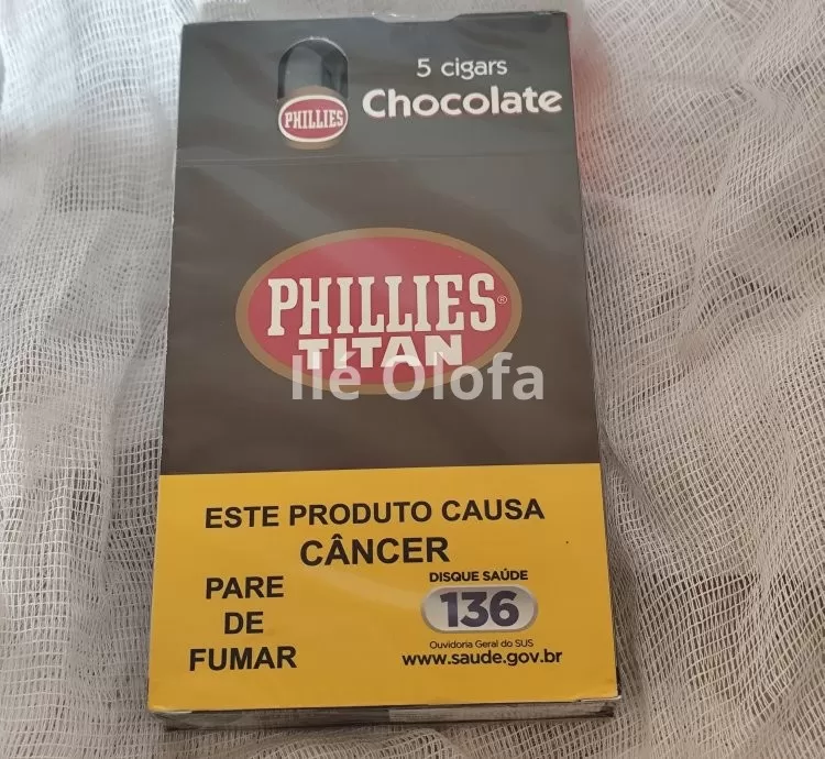 Charuto Phillipies Titan Chocolate: Fumaça Aromática para Rituais, Conexão e Celebração