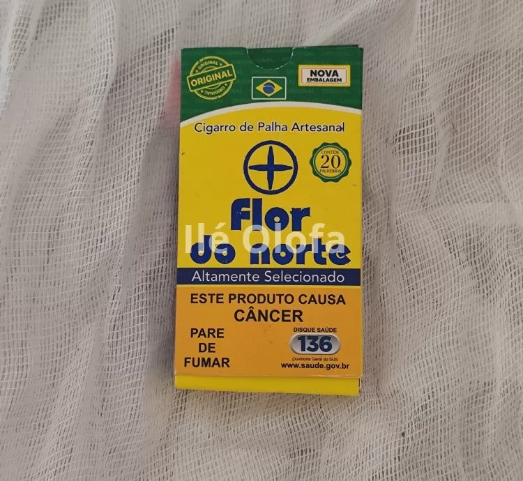 Palheiro Artesanal Flor do Norte Tradicional 20 Unidades: Fumaça Ritualística para Conexão e Firmeza