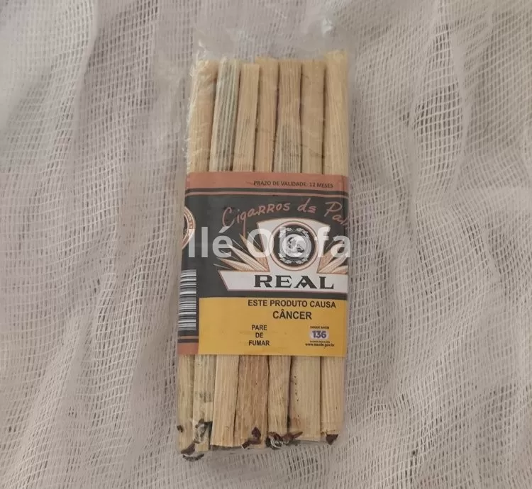 Cigarro de Palha Real Tradicional 20 Unidades: Fumaça Ritualística para Conexão e Firmeza
