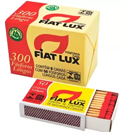 Fósforo Longo Fiat Lux 6 Caixas Com 50 Unidades: Iluminação Segura para Rituais, Orações e Acendimentos