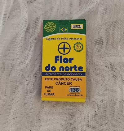 Palheiro Artesanal Flor do Norte Tradicional 20 Unidades: Fumaça Ritualística para Conexão e Firmeza