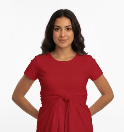 Camisa Torcida: Estilo Tradicional com Textura e Movimento 3