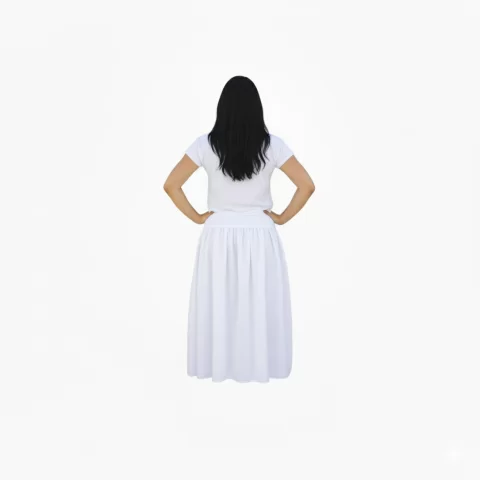 Conjunto Feminino 2 Peças: Saia e Camisu 3
