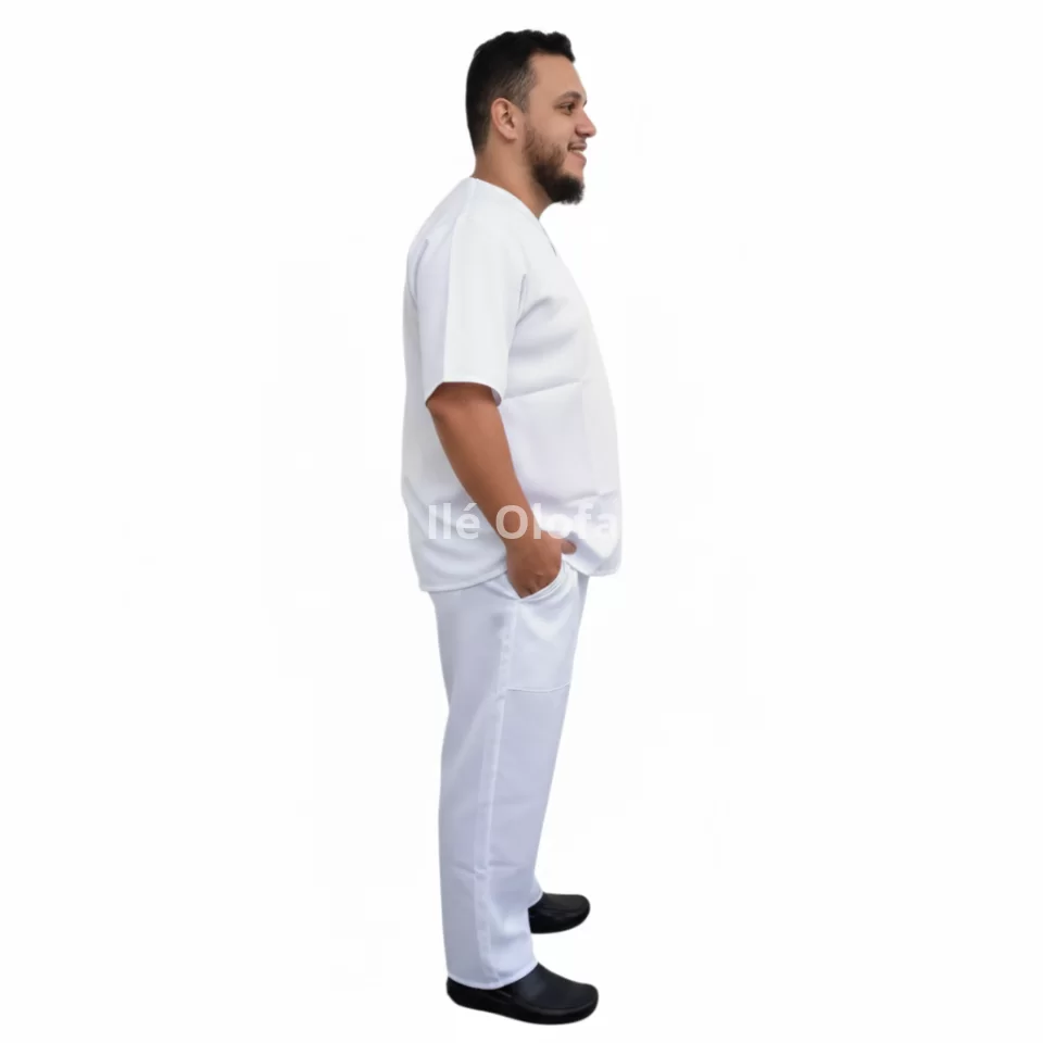 Conjunto Masculino 2 Peças: Bata e Calça