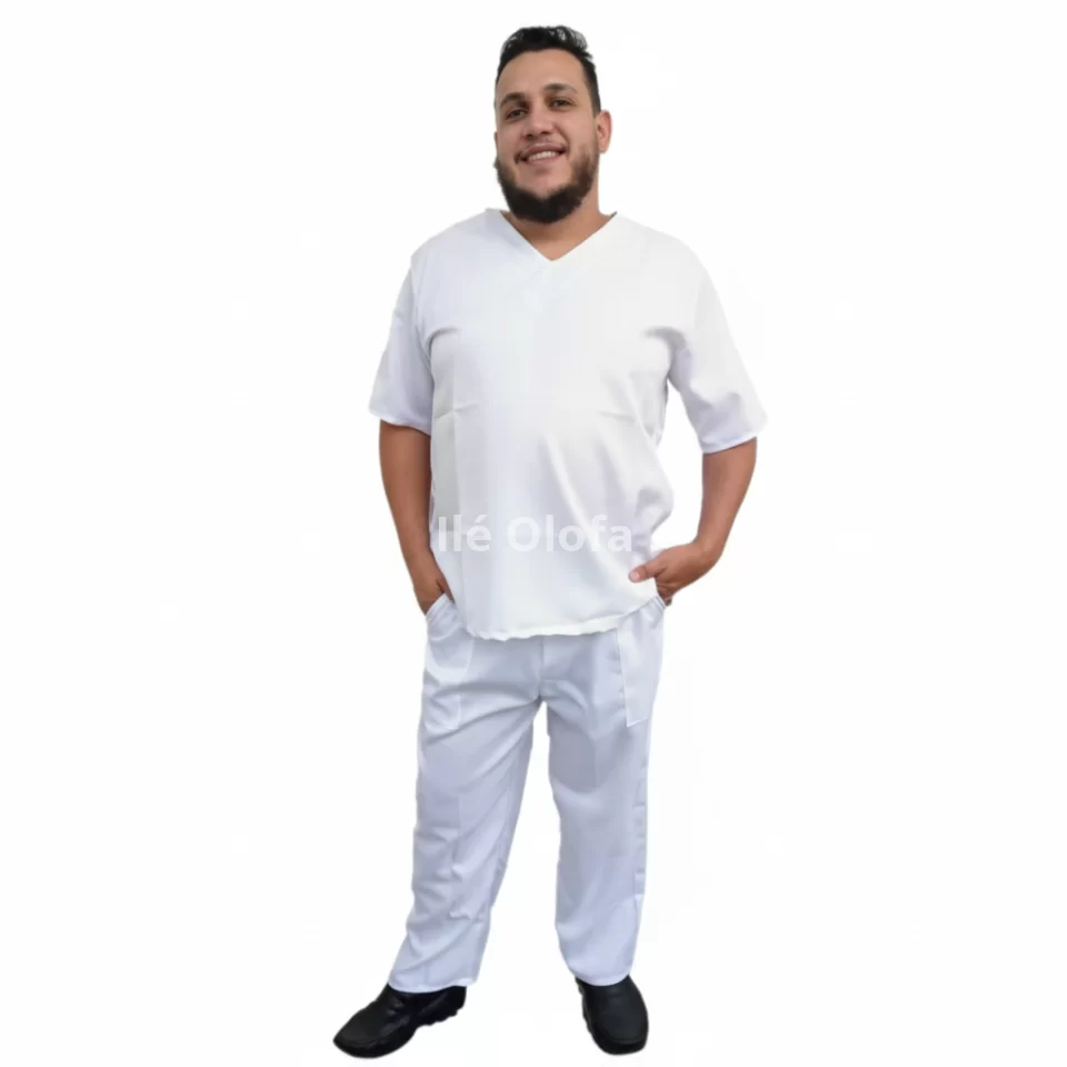 Conjunto Masculino 2 Peças: Bata e Calça